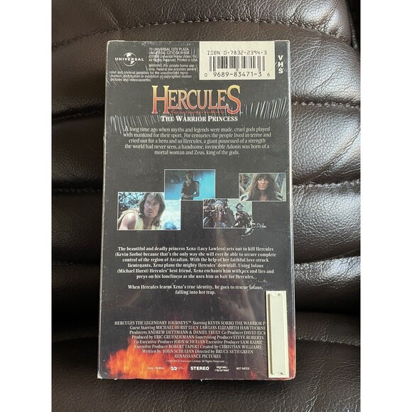 Hercules: The Legendary Journeys The Xena Trilogy New sealed VHS 1995 - Picture 6 of 7